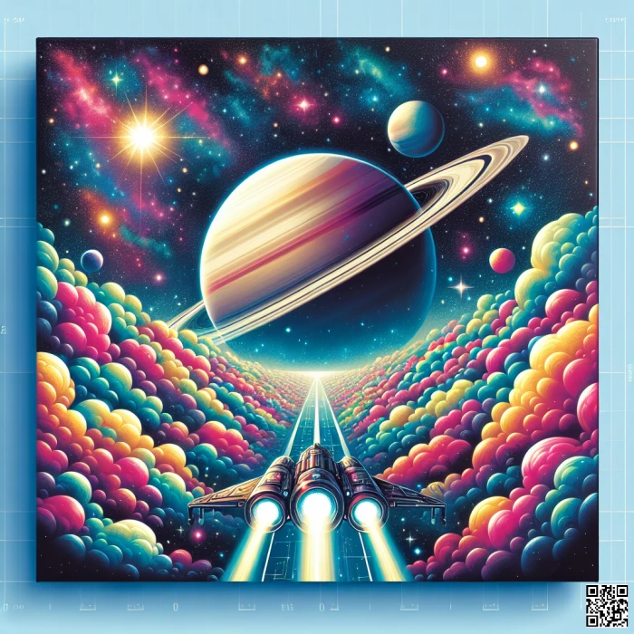 On the way to saturn, album cover 