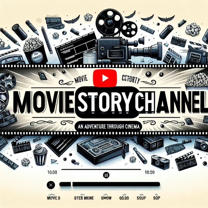 make youtube banner for movie story channel

