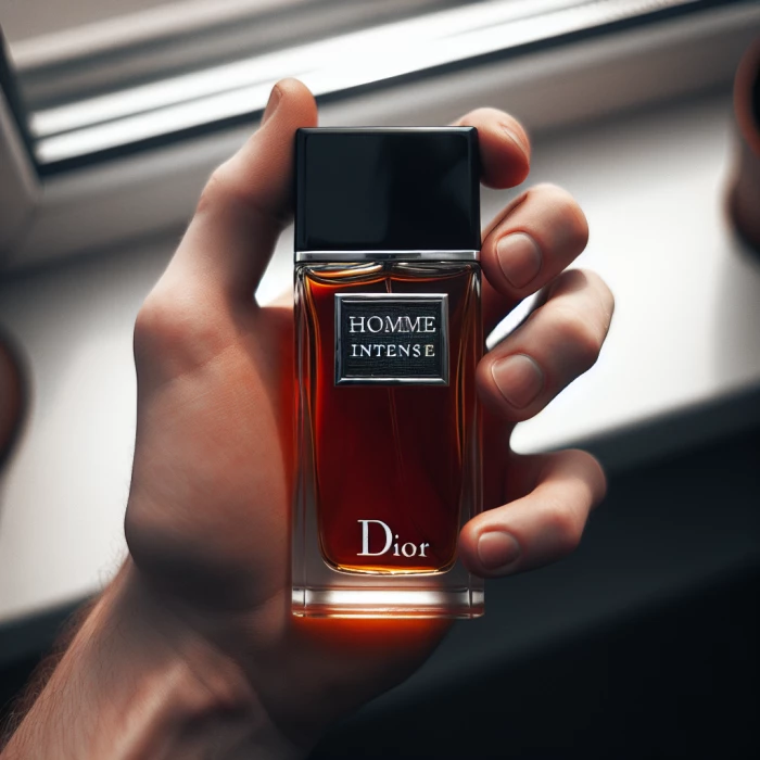 Dior home intense in my hand