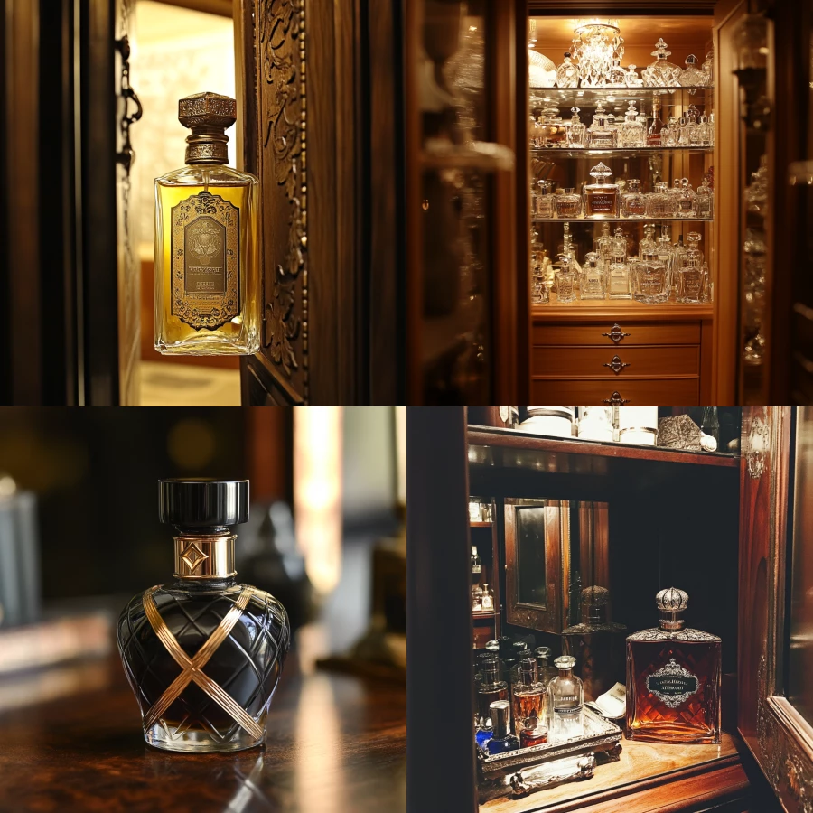 Xerjoff perfume in the closet